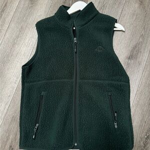 Women's TNA Green Fleece Vest